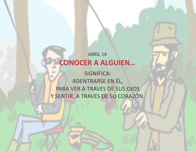 Conocer a alguien...